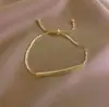 Pulsera Larga de Mujer Estilo Ins Diseño Sencillo Pulsera Hermosa Elegante Estudiante Femenina Celebridad de Internet Mismo Estilo Pulsera