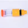 Rociador Aspersor Automático para Riego de Flores Micro-Riego por Goteo Accesorios Estaca de Suelo Conectores Aspersión para Invernadero Eliminación de Polvo Manguera de Tres Vías