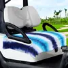 Suministro Exclusivo Transfronterizo de Cubiertas Antipolvo para Asientos de Carritos de Golf, Fundas para Asientos, Fundas Protectoras para Asientos de Vehículos Turísticos, Serie Oro Fluido