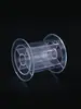 Carrete de sedal de pesca de 500m, carrete transparente, sedal de nylon, carrete de sedal Dyneema, soporte para carrete, caja de kit para manualidades