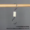Cabides de Resina para Lojas de Roupas, Cor Café com Textura de Madeira de Alta Qualidade, Tendência para Roupas Femininas, Cabides de Plástico de Marca de Luxo, Marca de Pele