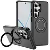 Funda de teléfono Samsung transfronteriza con patrón de fibra de carbono Kevlar, soporte de lujo ligero de nicho de alta gama, cubierta de teléfono anticaída