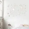 Estrella Octagonal 42 Piezas, 84 Combinaciones de Pegatinas de Pared Espejo, Tiendas de Fábrica, Producido y Vendido por Uno Mismo, con Pastillas Adhesivas, Se Puede Hacer en Tamaño