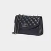 Bolso para Mujer 2024 Nuevo Bolso para Mujer Bolso Cruzado Verano Mujer Bolso para Mujer Piel Genuina de Alta Gama Lujo Ligero Bolso de Cadena Romboidal