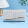 Bolso de Mano Flash Transfronterizo, Fiesta de Noche, Elegante y Femenino, Bolso de Princesa para Fiesta de Banquete, Sobre Elegante para Cena, Gama Alta
