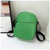 Bolsas Femininas Nova Moda Bolsa de Lona Bonito Mais Fácil de Combinar Estilo Coreano de Alta Aparência Estudante Pequena Bolsa Crossbody Fresca 2024 Bolsa