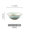 Tazón y Plato de Cerámica Simple para el Hogar Estilo Japonés Tazón para Fideos de Alta Temperatura Bajo Esmalte Colorido Tazón para Arroz Taza para Estofado Creativo Plato Creativo para Arroz Vajilla