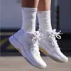 Calcetines de baloncesto Bullfight 2.0, calcetines deportivos largos de rendimiento élite para hombre, calcetines deportivos largos de verano estilo americano con suela de toalla