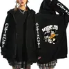 Suéter con capucha estampado de Cazador a Tiempo Completo de Anime HUNTER x HUNTER Venta Caliente Transfronteriza Cardigan Holgado Casual