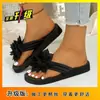 Chanclas con Flores para Mujer, Suela Gruesa para Verano al Aire Libre, Nuevo Estilo Hada 2026, Adecuadas para Faldas, Sandalias de Playa