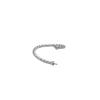Anillo Holder Vacío de Plata de Ley S925 Caliente por Todas Partes Accesorios de Plata DIY Holder Vacío para Anillos Azul Jade Ámbar Perla 8-10 Perlas