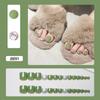 Parche para Uñas de los Pies Portátil Parche para Uñas Parche para Uñas de los Pies Uña Postiza Blanca Removible Uña del Pie Productos Terminados Venta al por Mayor