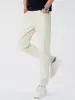 Roupas Masculinas / Primavera e Outono Finos Jeans de Perna Reta Slim Estilo Europeu Calças Skinny Masculinas Moda Casual