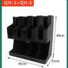Portavasos multifunción, portavasos de papel desechable para tienda de té con leche, portavasos, equipo para herramientas, barra de bar, separador de tazas, portavasos de inyección