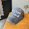 Nueva Gorra de Béisbol Bordada con Letra, Estilo Americano Lavada Vintage Versátil Protección Solar para Exteriores Casual para Hombres