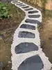 Losa de Piedra Azul Natural Peldaños Piedras de Pavimentación para Exteriores Jardín Patio Piedras de Pavimentación Césped Patio Peldaños Piedras de Pavimentación Estilo Japonés para Exteriores Encimera