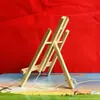Display trapezoidal de madeira cavalete pequeno de mesa I em estoque mini dobrável infantil pintura a óleo digital diy madeira maciça pintura