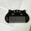 Pente Pequeno Infantil Gatinho Fofo Transfronteiriço Desenho Animado Bebê Portátil Pequeno Pente Antiestático Maquiagem Acessório de Cabeça