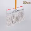 Mopa de Palo de Madera Hilo de Algodón Mopa Doméstica Antigua Mopa para Polvo Propiedad de Fábrica Absorción de Agua Mopa Grande Ordinaria Xu Xiao