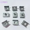 Fornecimento do Fabricante Luva Interna de Folha de Flandres Dentes Retangular Soldado Fixador Porca Interna Conector de Tubo Quadrado