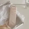 Calcetines Suaves a Rayas con Borde de Volantes para Mujer de Primavera y Verano, Calcetines Rectos Suaves, Transpirables y Amigables con la Piel de Estilo Coreano, Calcetines de Algodón Versátiles de Tubo Largo