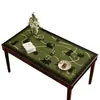 Mantel Individual de Estilo Medieval para Mesa de Comedor, Impermeable y a Prueba de Aceite, Mesa de Centro para Sala de Estar, Mantel para Mesa de Gabinete de TV, Mantel para Aparador, Mantel Protector para Encimera