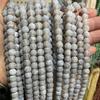 Más vendido venta especial ágata gris erosionada cuentas sueltas mayoreo accesorios de joyería diy cuentas sueltas esmeriladas cuentas una generación de cabello