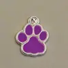 Huella de Pata de Gato Linda Accesorios para Joyería DIY Accesorios de Goteo de Aceite Accesorios para Pendientes Collar Pulsera Colgante para Teléfono Móvil