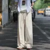 Estilo Casual Leve de Algodão Reto Tamanho Grande Solto Calças Casuais para Homens com Toque de Luxo - Verão 2026