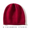 Chapéu de Cashmere Feminino Moda Macio Quente Simples Estilo Western Outono Inverno Nova Moda Versátil Casual