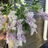 Estames de Flor de Sophora Vermelho Retrô Decoração Floral para Janela de Casamento de Feriado Arranjo de Flores Decoração de Mesa para Sala de Estar Flores Artificiais Flores Artificiais Casa