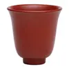 Juego de Colador de Té de Arcilla Púrpura Estilo Chino para Uso Doméstico, Colador de Té de Arcilla Zhu Roja, Juego de Filtro Cerámico Creativo de Gama Alta para Preparar Té, Filtro de Agua para Té