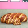 Almofada Criativa de Pão Simulado Creme Gergelim Croissant Almofada Longa Boneca Infantil Boneco Periférico Atacado