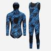 Chaleco Profesional de Camuflaje Shabart de 5 mm Top Dividido con Capucha Gruesa Cálido en stock Traje Profesional de Pesca y Caza para Buceo