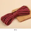 Tira de Hebilla de Cordón Retro con Núcleo Envuelto de 5 mm Botón de Cheongsam Hanfu Hecho a Mano DIY Tira de Borde de Hebilla Disponible en Múltiples Colores