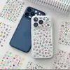 Apple iPhone 17 Teléfono Móvil Carcasa Trasera Impermeable Estéreo Lindo Creativo Nicho Pegatina Decorativa Pegatina de Gatito Cat