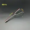 Cuchillo para cortar hierba de pesca hoz arpón arpón de acero inoxidable cuchillo para nuez de betel sierra gancho para piña de pino conector de 8 mm rastrillo para plantas acuáticas