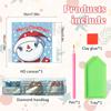 5d Diamante Desenho Cross Border Crianças Desenho Animado Papai Noel Boneco de Neve Bonito DIY Diamante Adesivo Tamanho Diamante