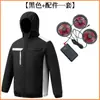 Ropa con Aire Acondicionado de Nuevo Estilo con Capucha, Protección Solar, Tres Ventiladores, Ropa de Trabajo para Exteriores para Hombres y Mujeres, Ropa de Enfriamiento y Refrigeración con Ventiladores para Hombres