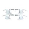 Adecuado para 24 Camry interior plateado panel de interruptores de cristal pomo de la palanca de cambios salida de aire pequeña delantera cubierta del espejo retrovisor