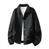 Chaqueta de cuero de estilo americano de moda 2026 para hombre, corte holgado, versátil, casual, elegante y con un toque de alta gama, adecuada para primavera y otoño