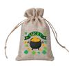 Nuevo Producto Exclusivamente para Ventas Transfronterizas: Bolsas de Regalo Oktoberfest, Bolsas con Cordón de Malla de Arpillera para Empaque de Dulces de Fiesta de Carnaval