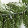 Decoración Navideña Transfronteriza Ratán Pvc Cono de Pino Mixto Diseño de Balcón Ratán Simulado Árbol Techo Planta Verde Enredadera