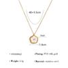 Colar Versátil Natural de Madrepérola Ins Ouro 18K Fashionable Leve Luxo Alto Padrão Flor-Shaped Corrente para Clavícula para Mulheres