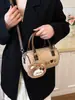 Bolso de Mano de Moda Nuevo Invierno 2025 Transfronterizo Versátil Casual Bolso Almohada Bolso Cruzado de Moda Bolso para Mujer