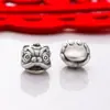 Danza del león accesorios de plata vintage no oxidación nuevo estilo nacional todo partido Cuentas pasantes transmisión en vivo DIY pulsera hecha a mano cuerda trenzada