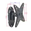 Suporte Telescópico Dobrável de Liga de Alumínio Universal para Monitor Suporte de Parede Tela de Computador LCD LED Suporte de Parede
