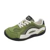 Zapatos Super Populares Forrest Gump, Zapatillas de Entrenamiento Alemanas, Tenis Casuales para Mujer Estilo Coreano, Zapatos Blancos, Suela Gruesa Modelo Nuevo 2026, Tela Verde y Roja