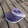 Chapéu para Mulheres, Estilo Coreano, Transfronteiriço, Chapéu de Sol com Proteção UV Masculino, Boné de Beisebol Transparente para Exterior, Chapéu Viseira para Mulheres