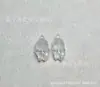 Nuevo colgante de ala de ángel de jade blanco tipo hielo, ágata de hielo blanca, amuleto de collar de gato de la suerte de jade, disponible para ventas en transmisiones en vivo